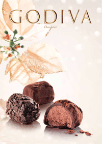 Limited Edition Godiva Christmas 2009 Collection