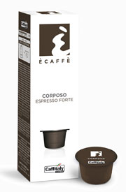 Ecaffe Corposo Coffee Capsules - Strong Italian Espresso Coffee